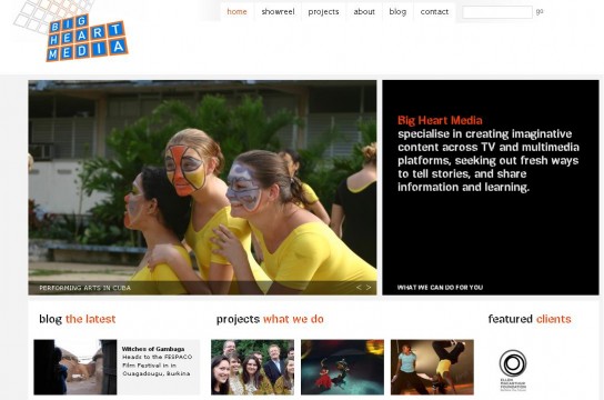 Big Heart's New Website